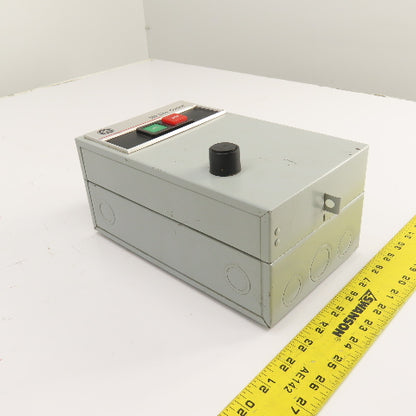 General Electric CR306C1 Nema Size 1 Magnetic Motor Starter 27A 10HP W/Overload