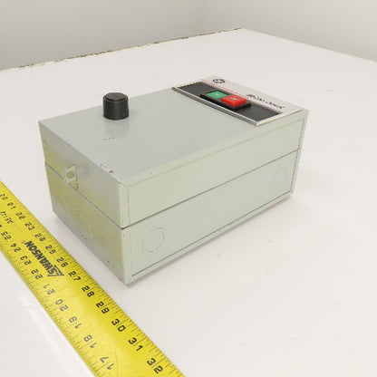 General Electric CR306C1 Nema Size 1 Magnetic Motor Starter 27A 10HP W/Overload