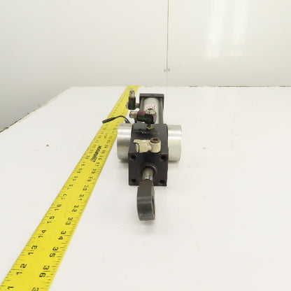 TRD Manufacturing Double Acting Cylinder W/Rollers 2" Bore 5" Stroke 5/8" Rod