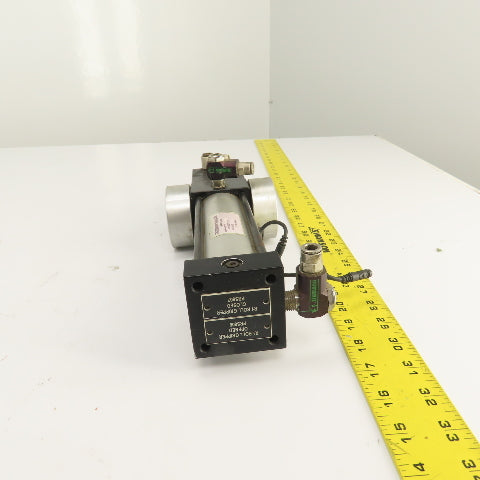 TRD Manufacturing Double Acting Cylinder W/Rollers 2" Bore 5" Stroke 5/8" Rod