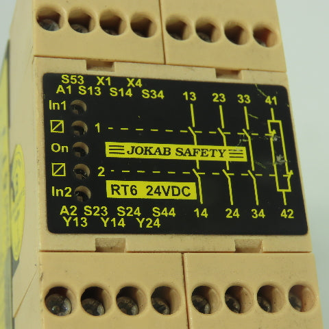 Jokab Safety RT6 24VDC Safety Relay Module