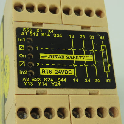 Jokab Safety RT6 24VDC Safety Relay Module