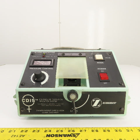 Zimmer 5190-001 CDIS Controlled Distention Irrigation System 120V 1PH Tested