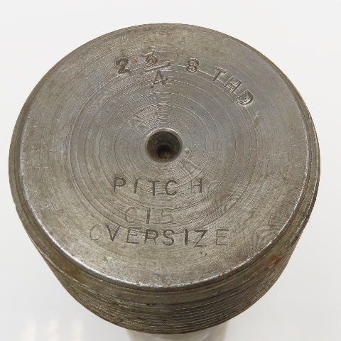 2-3/4"-8 Thread Plug Gauge Right Hand +.015" Pitch Long Reach