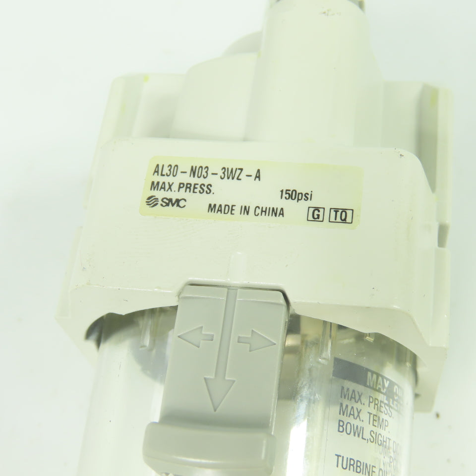 SMC AL30-N03-3WZ-A Lubricator 150PSI