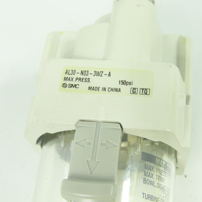 SMC AL30-N03-3WZ-A Lubricator 150PSI