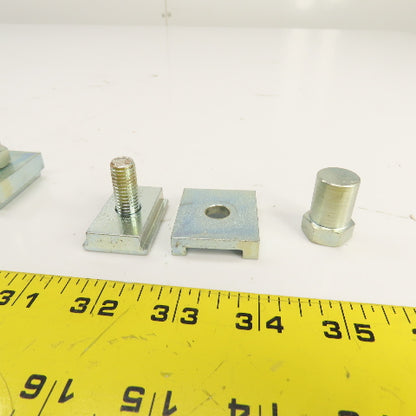 Double Sided Galvanized Steel T-Slot Solar Panel Clamp 33mm W 21mm Slot Lot/18