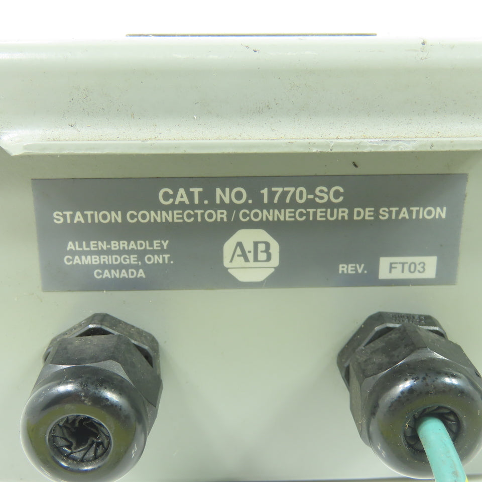 Allen Bradley 1770-SC Station Connector Rev FT03 Lot Of 2