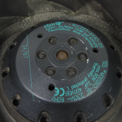 EBM R2E220-AA40-B5 230V 100W Cooling Fan