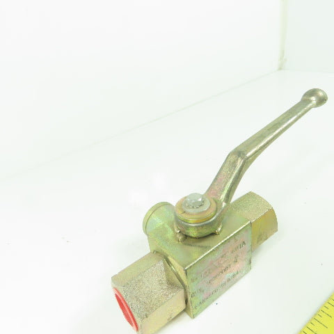 Stauff CBV 30080001 M Ball Valve Max 45000PSI 1/2" NPT