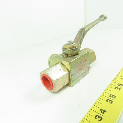 Stauff CBV 30080001 M Ball Valve Max 45000PSI 1/2" NPT