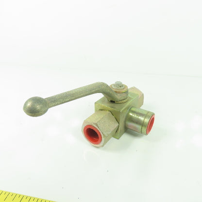 Stauff CBV 30080001 M Ball Valve Max 45000PSI 1/2" NPT