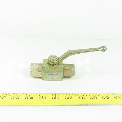 Stauff CBV 30080001 M Ball Valve Max 45000PSI 1/2" NPT