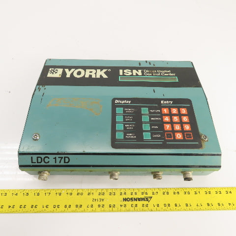 York 371-01445-108 LDC 17D ISN Direct Digital Control Center 24VAC