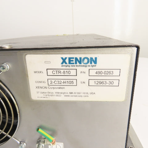 Xenon CTR810 RC-800 UV / VIS Pulsed Light System RC-800 Config 2-C32-H105