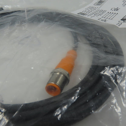 IFM EVC059 EFECTOR Double Ended Cordset Str M12 Male 5m
