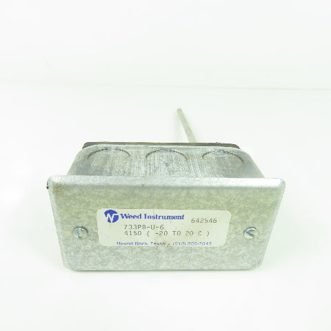 Weed Instrument 733-PB-U-6 Temperature Sensor 4150 (-20 To 20 C )