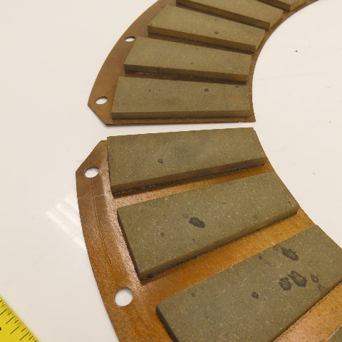 228041 032712 26-1/2" Machine Disc Clutch Brake Friction Pad 004210138 Set Of 4