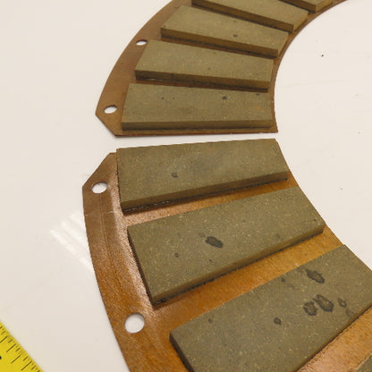 228041 032712 26-1/2" Machine Disc Clutch Brake Friction Pad 004210138 Set Of 4