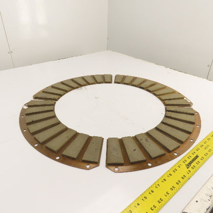 228041 032712 26-1/2" Machine Disc Clutch Brake Friction Pad 004210138 Set Of 4