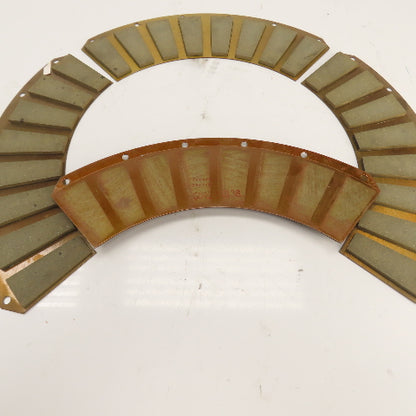228041 032712 26-1/2" Machine Disc Clutch Brake Friction Pad 004210138 Set Of 4