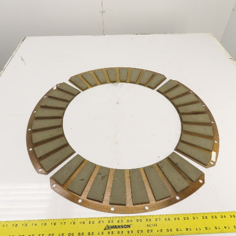 228041 032712 26-1/2" Machine Disc Clutch Brake Friction Pad 004210138 Set Of 4