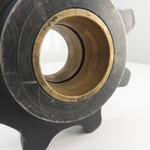 Tsubaki SP4414-UST Heavy Duty Single Row 8-Tooth Chain Sprocket 3" Bronze Bore
