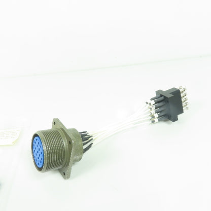 Amphenol 9903 97-3102A-22-143 Applied Robotics Cable Connector 19-Pin 22-14S