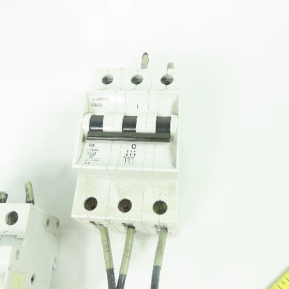 Siemens 5SX23 3-Pole Circuit Breaker C5 480VAC Lot Of 2