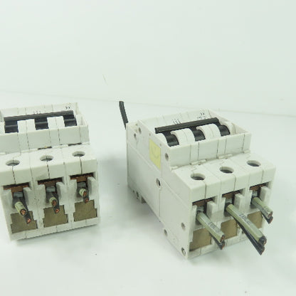 Siemens 5SX23 3-Pole Circuit Breaker C5 480VAC Lot Of 2