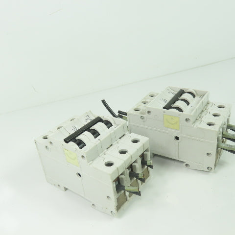 Siemens 5SX23 3-Pole Circuit Breaker C5 480VAC Lot Of 2