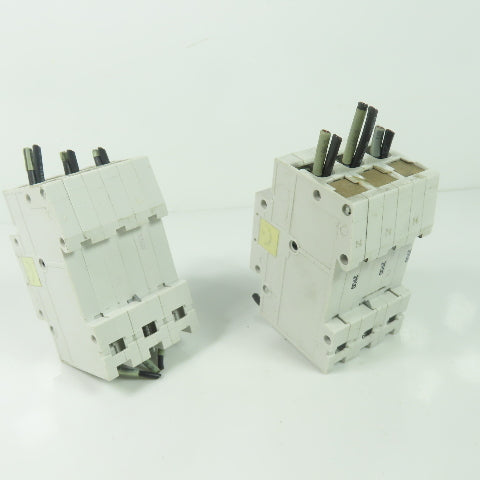 Siemens 5SX23 3-Pole Circuit Breaker C5 480VAC Lot Of 2