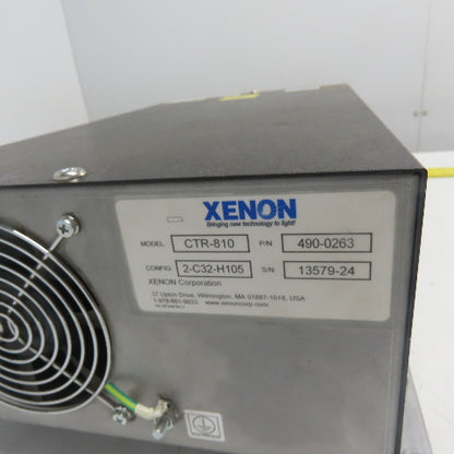 Xenon 490-0263 CTR-810 UV / VIS Pulsed Light System RC-800 Config 2-C32-H105