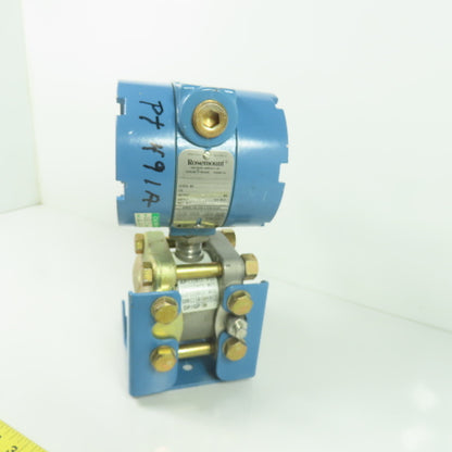 Rosemount 1151GP6E22B2 Pressure Transmitter 45VDC 100PSIG 4-20mA