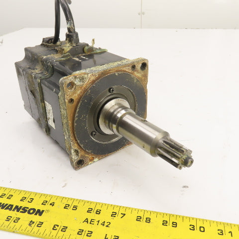 Yaskawa SGMP-15AWYR12 4.77 N-m AC Servo Motor 1500W 200V 7.5A 3000RPM