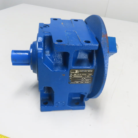 Rossi MR 3I 51 UC2A Inline Gearbox 34.5:1 Reducer 0.99KW