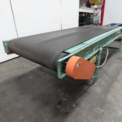 Roach 35-1/2" Belt Width Slide Bed Conveyor 30FPM 230/460V 42"W Frame x 10'L