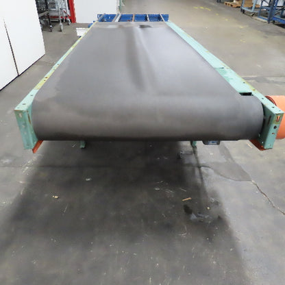 Roach 35-1/2" Belt Width Slide Bed Conveyor 30FPM 230/460V 42"W Frame x 10'L