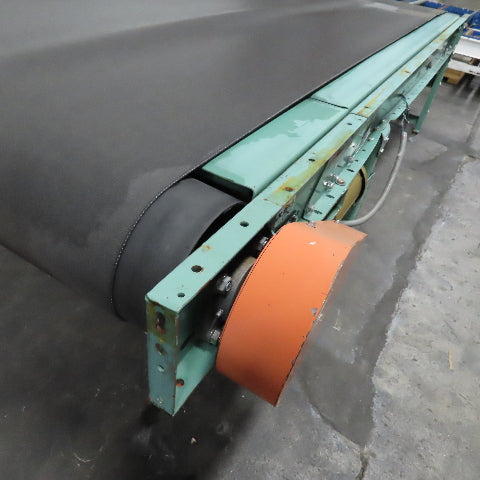 Roach 35-1/2" Belt Width Slide Bed Conveyor 30FPM 230/460V 42"W Frame x 10'L