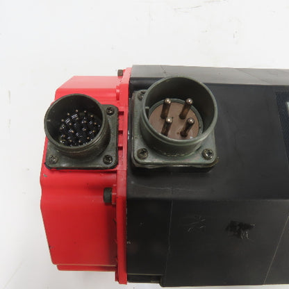 GE Fanuc A06B-0501-B201#7073 Model 10 AC Servo Motor 12Nm 144V 2000RPM 3Ph