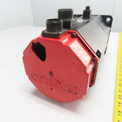 GE Fanuc A06B-0501-B201#7073 Model 10 AC Servo Motor 12Nm 144V 2000RPM 3Ph