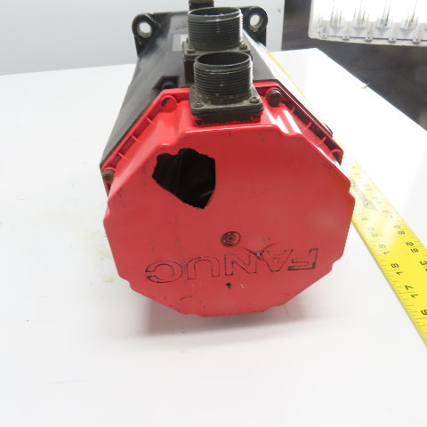 GE Fanuc A06B-0501-B201#7073 Model 10 AC Servo Motor 12Nm 144V 2000RPM 3Ph