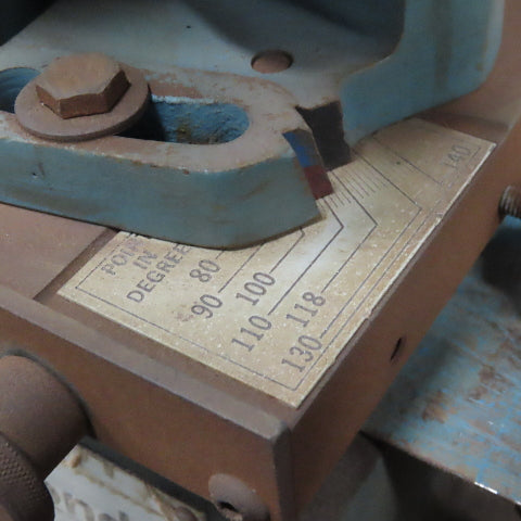 Franklin Mfg. BW-70 Drill Bit Sharpener #70-11/32" Size Range 115V W/ Collets