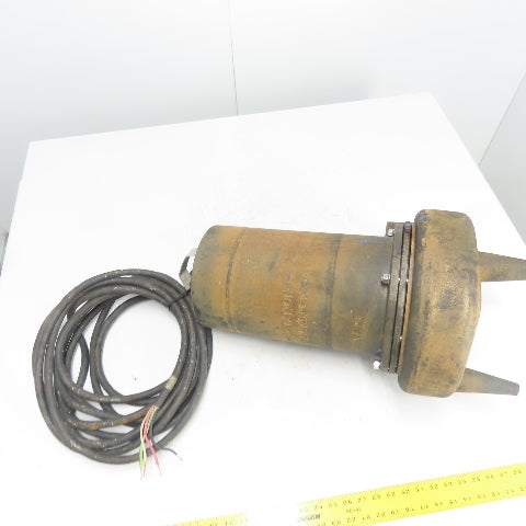 Barnes 133117 3HP 3" Discharge Sewage Ejector Pump 460V 3Ph 7.50" Impeller