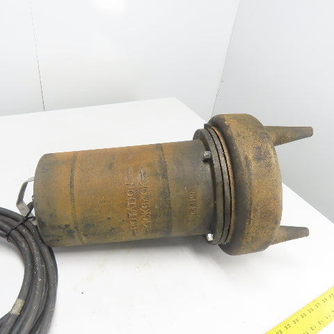 Barnes 133117 3HP 3" Discharge Sewage Ejector Pump 460V 3Ph 7.50" Impeller