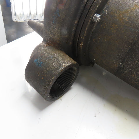 Barnes 133117 3HP 3" Discharge Sewage Ejector Pump 460V 3Ph 7.50" Impeller