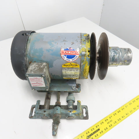 Baldor M5603 1HP 3PhAC Electric Motor 230/460V 1725RPM 182 Frame W/ Roto-Cone