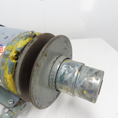 Baldor M5603 1HP 3PhAC Electric Motor 230/460V 1725RPM 182 Frame W/ Roto-Cone