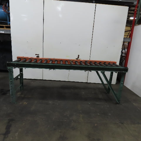 26" BF x 18' Powered Roller Conveyor 32" Frame Width Adjustable Height No Motor
