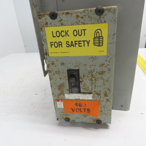 Hevi-Duty HS5F5AS 5KVA Transformer 1Ph 240x480V Pri 120/240V Sec